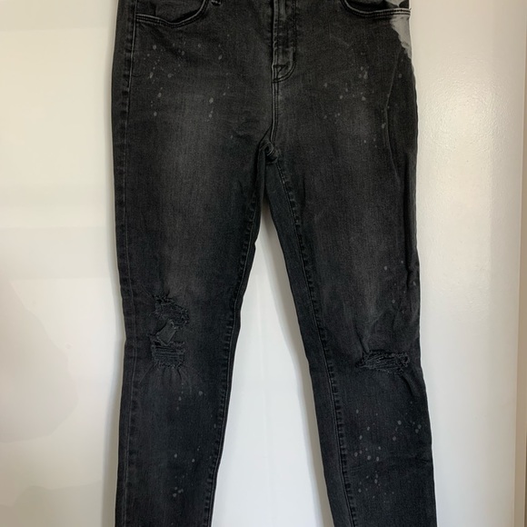 J Brand Grey Acid Wash Jeans - Picture 2 of 5